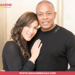 Nicole Threatt and Dr. Dre photographed together in a close portrait before their divorce filing in June 2020