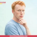 Reed Cross Howard, professional golfer and son of director Ron Howard, in a casual portrait photo.