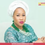 Sandra Onyenucheya, Nigerian entrepreneur and CEO of Vivabella Designs, in traditional Igbo attire