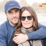 Linzey Rozon and Tim Rozon posing together outdoors