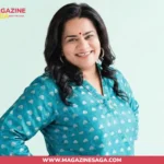 Zarna Garg smiling in a teal kurta, featured in her 2026 net worth and biography profile