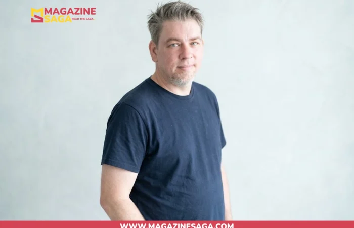 Kevin Knasel, St. Louis entrepreneur and investor, in a casual portrait photo