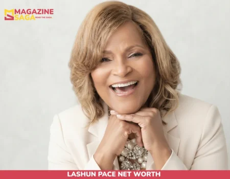Lashun Pace smiling in a promotional portrait tied to her gospel music career and estimated net worth