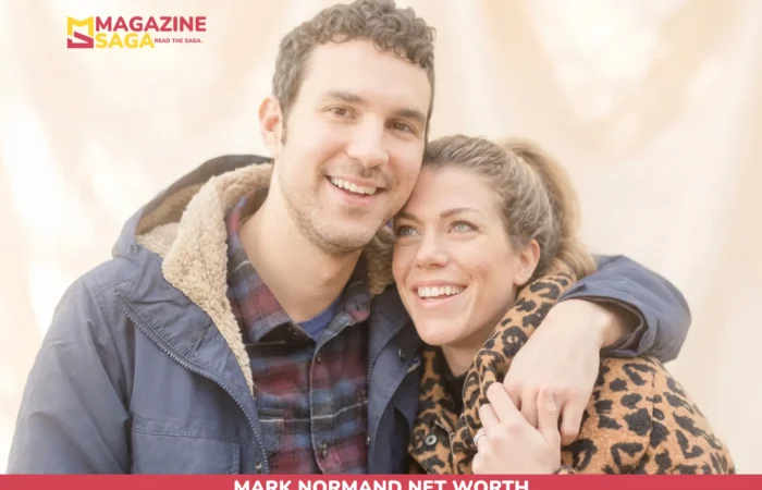 Mark Normand Net Worth – Touring, Netflix, and Podcasts Mark Normand smiling closely with a woman, used for the Mark Normand net worth article