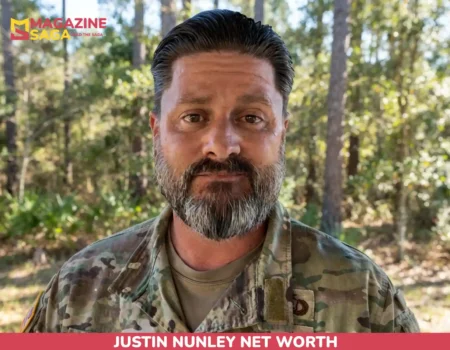 Justin Nunley net worth article image: man in U.S. Army camouflage uniform outdoors