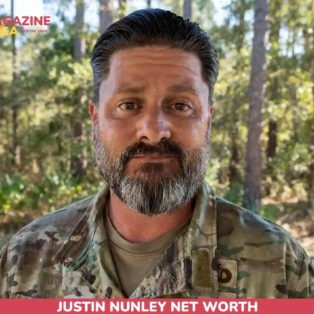 Justin Nunley net worth article image: man in U.S. Army camouflage uniform outdoors